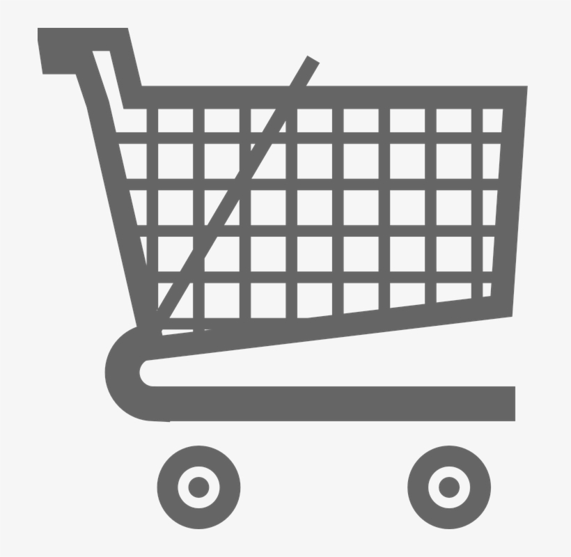 Grocery Cart Png - Shopping Cart Clip Art, transparent png