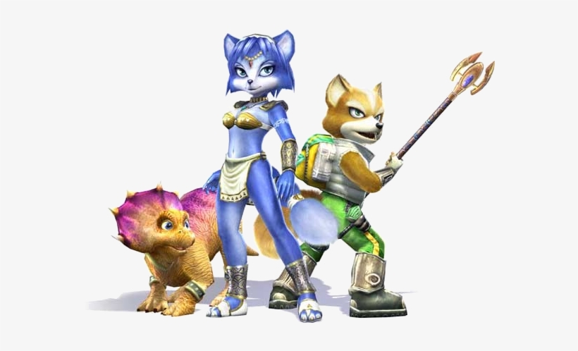 Foxkrystaltrickyart - Tricky Star Fox Adventures, transparent png