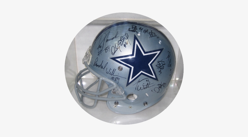 Enter To Win This Helmet Signed By Former Dallas Cowboy - Dallas Cowboys, transparent png