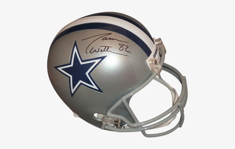 Jason Witten Autographed Dallas Cowboys Deluxe Full-size - Dallas Cowboys Football Helmet, transparent png