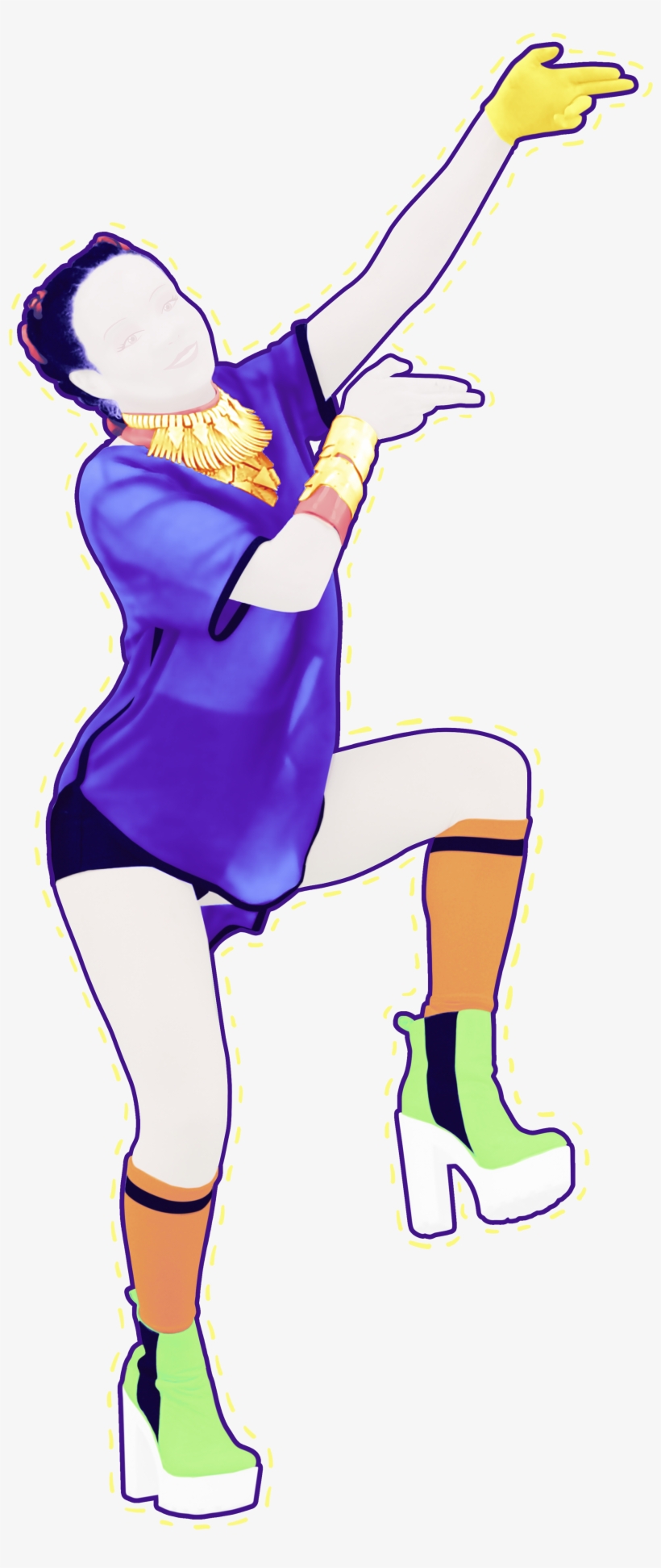 Just Dance 2017 Wii U Clip Art - Just Dance 2017 Characters, transparent png