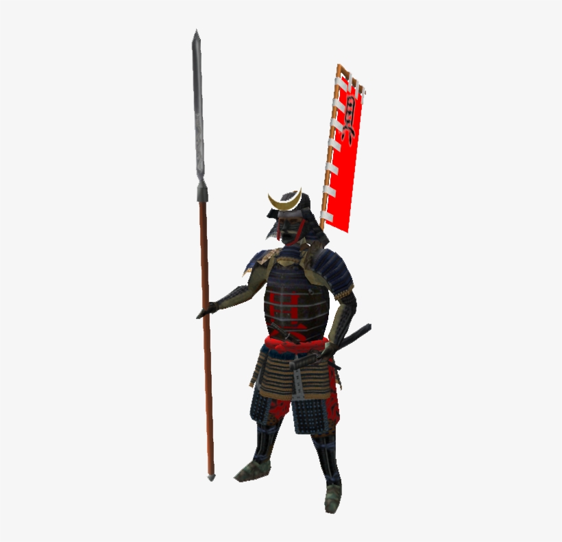 Ancient Japanese Soldier, transparent png