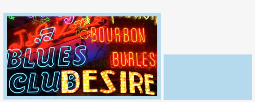Keep Your Business Looking Pristine And Inviting - New Orleans Nola French Quarter Bourbon Street Illuminated, transparent png