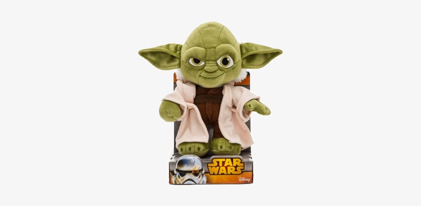 Peluche - Star Wars - Yoda - 25 Cms Peluche De Unos - Joy Toy 1400617 25 Cm Star Wars Yoda Velboa Velvet, transparent png