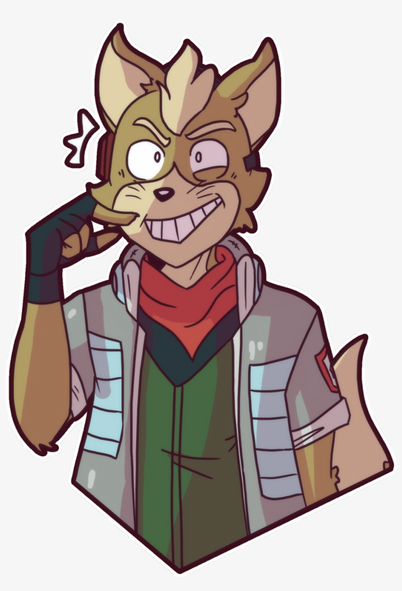 I Decided To Make A Small Starfox Related Telegram - Star Fox Telegram Stickers, transparent png