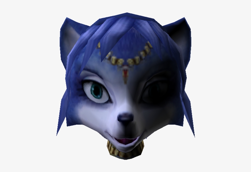 Download Zip Archive - Star Fox Krystal Head, transparent png