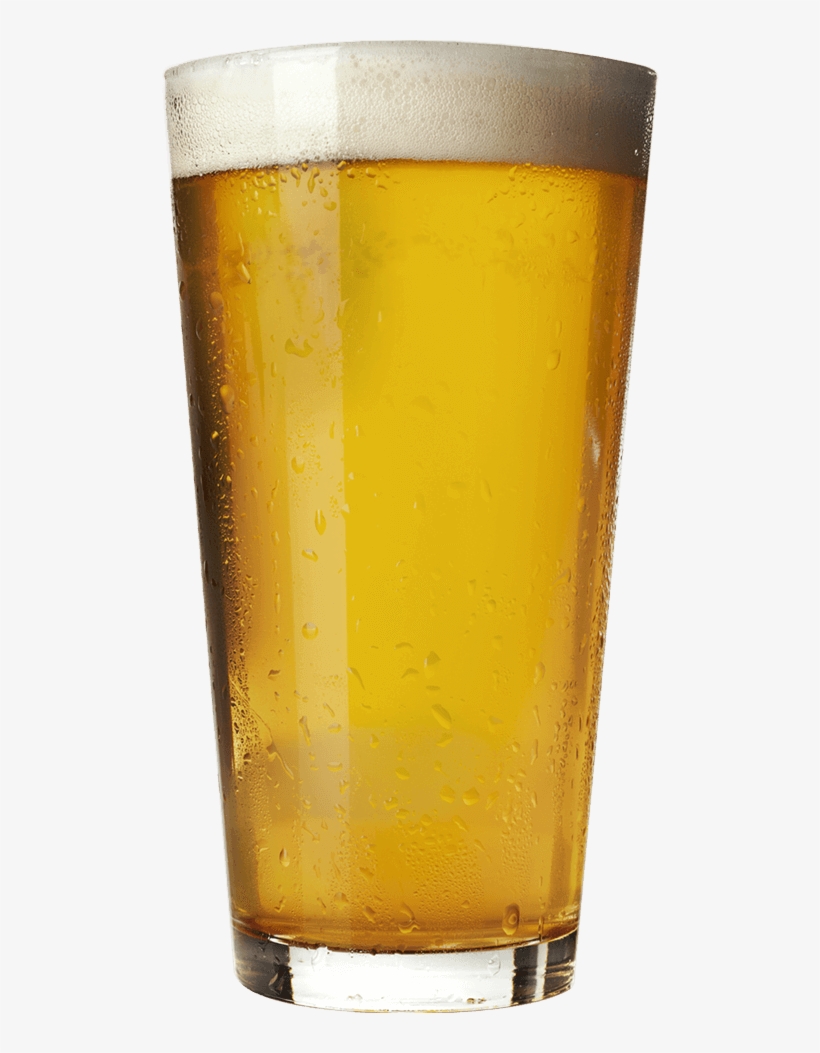 Transparent Beer Pint - Vaso Pinta Cerveza Png, transparent png