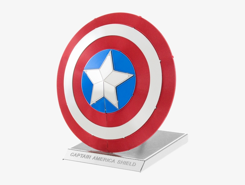 Metal Earth Marvel - Escudo Del Capitan América, transparent png