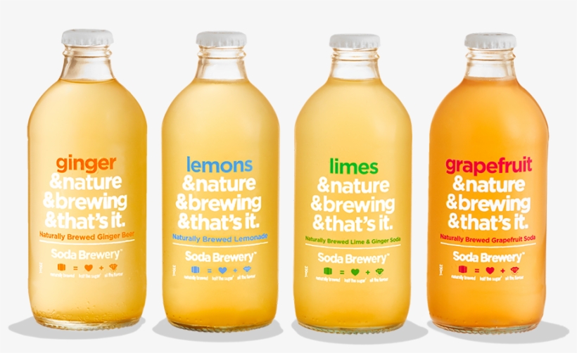 Sodabrewery 4 Bottles - Portable Network Graphics, transparent png