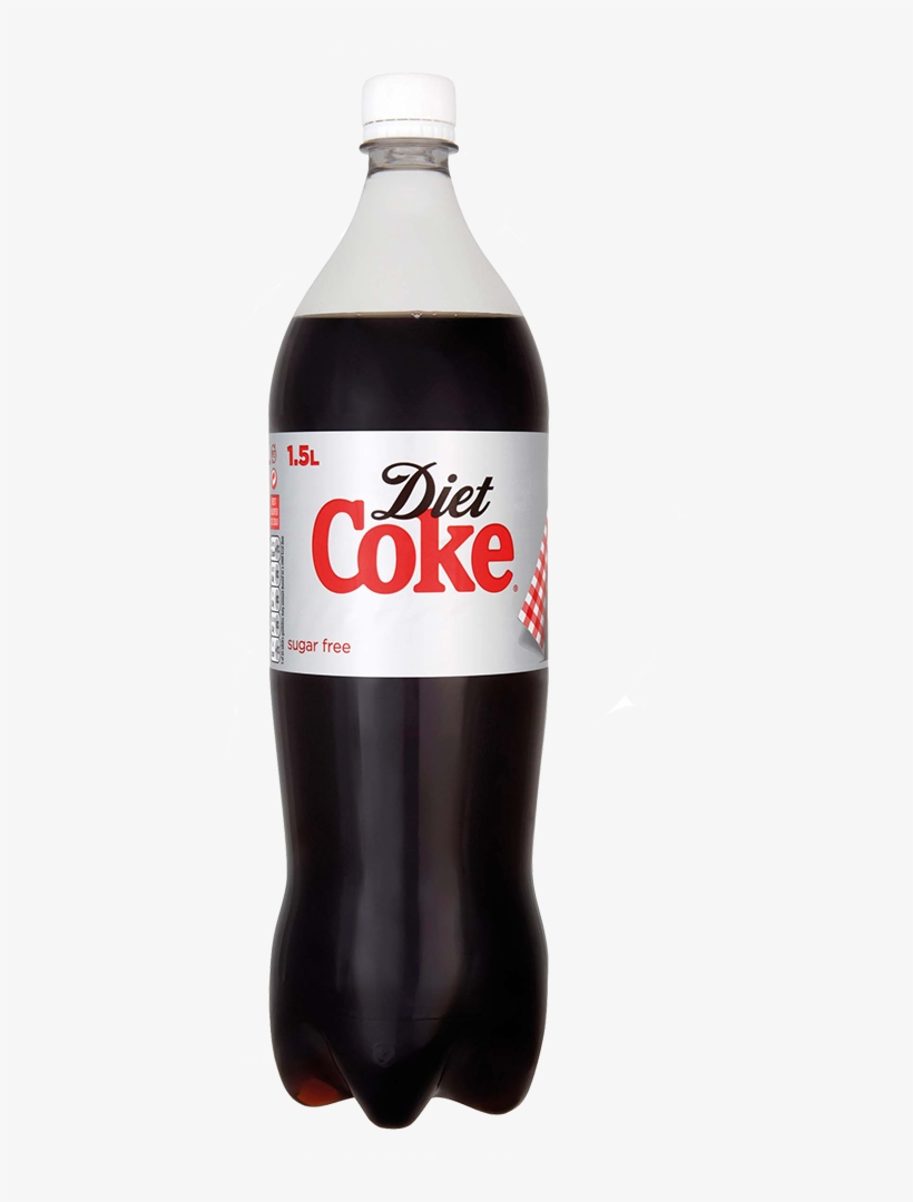 Diet Coke 1.5 L, transparent png
