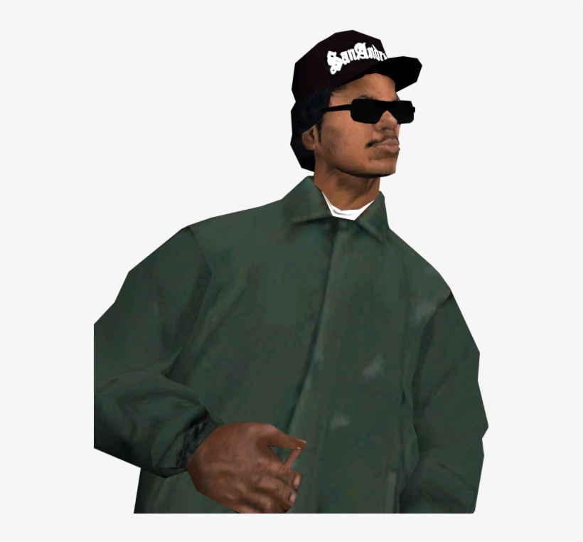 Gta San Andreas Ryder Render By Zractal-dan5gtc - Gta San Andreas Ryder Transparent, transparent png
