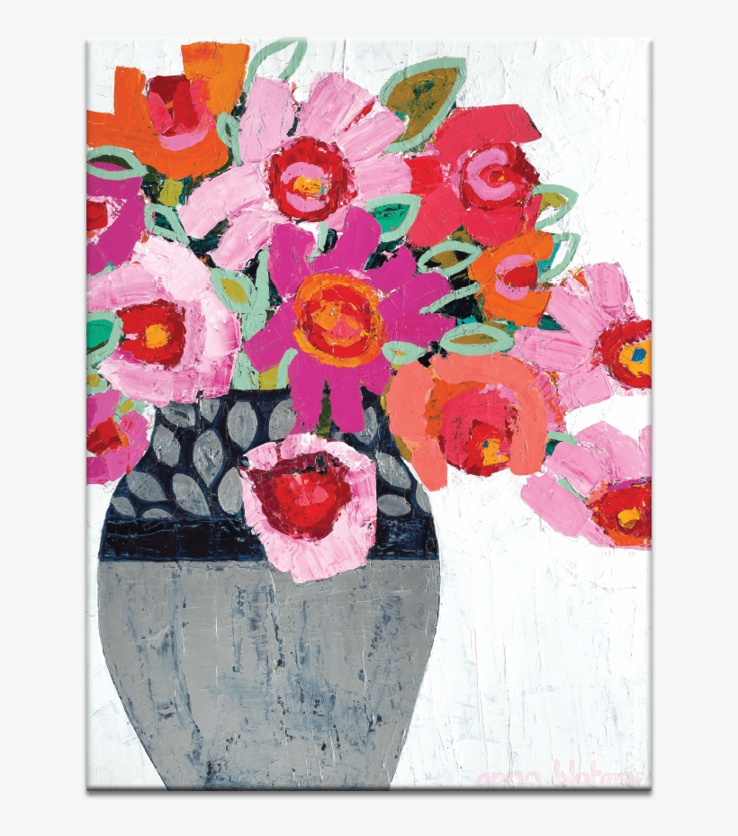 Fifi's Pot - Artist Lane Fifi S Pot By Anna Blatman Painting Print, transparent png