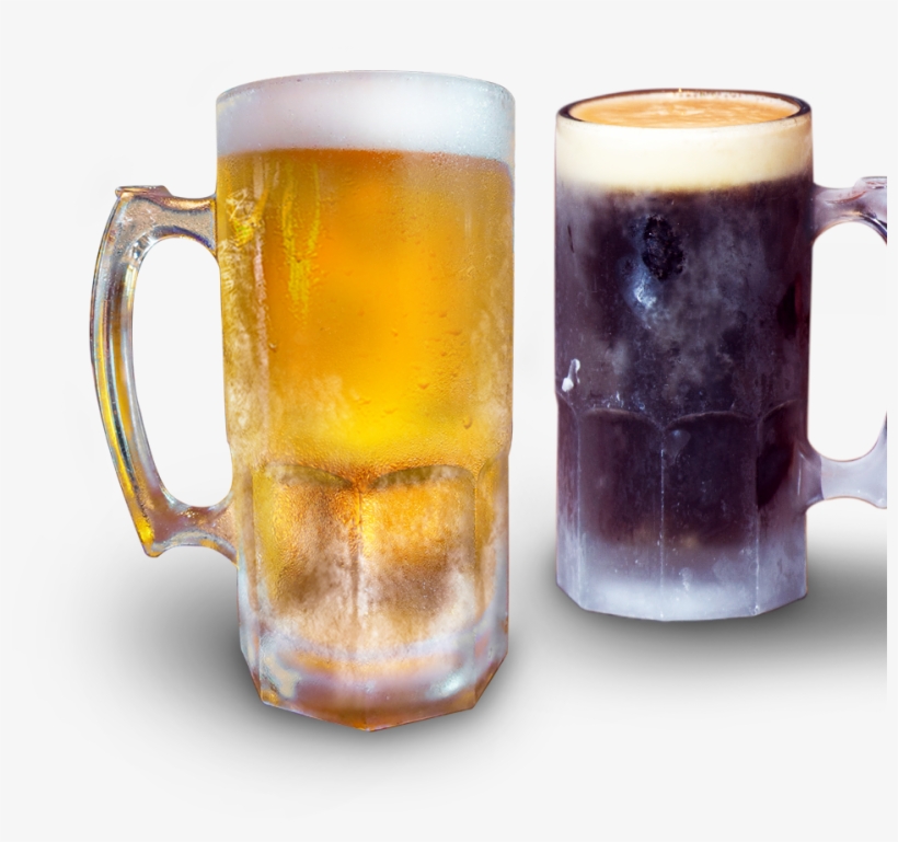Frosted Glass - Beer, transparent png