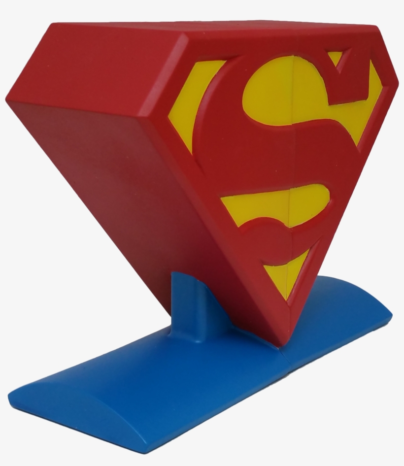 Dc Comics Superman Logo Bookends - Superman, transparent png