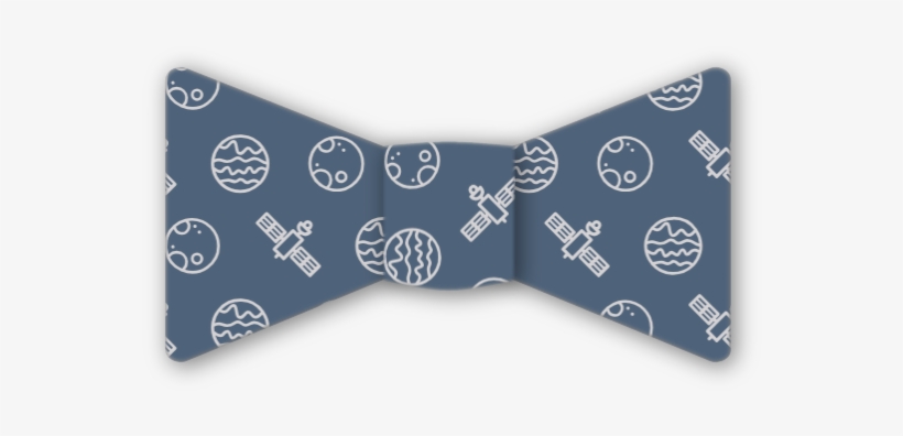 Space Orbit Bow Tie - Motif, transparent png