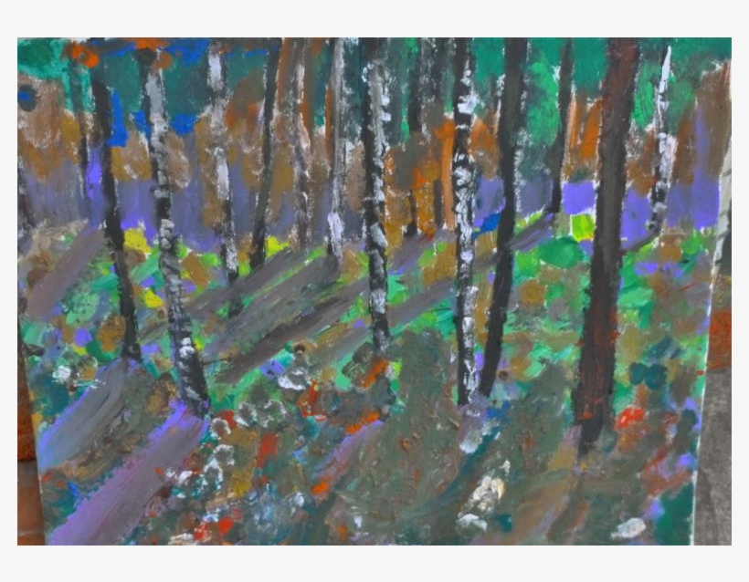 Oil On Canvas, transparent png