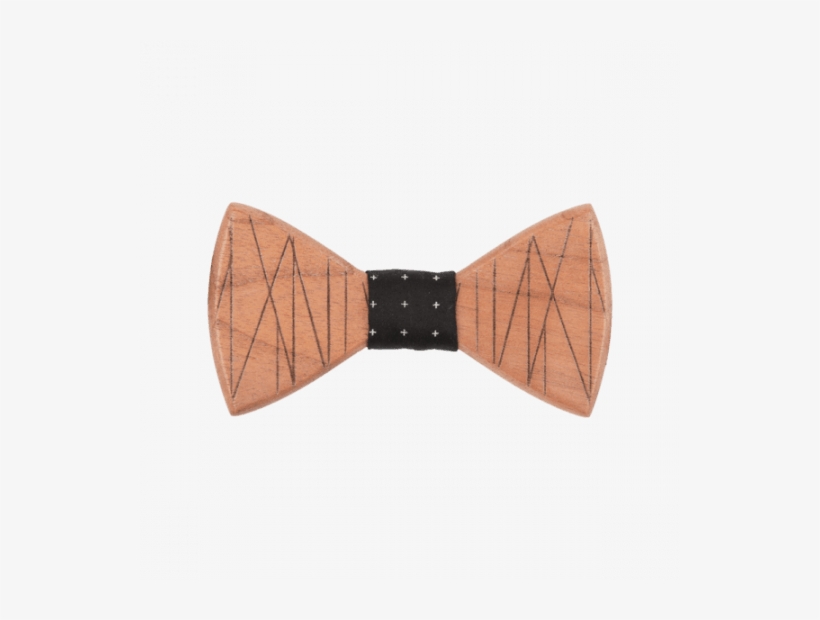 Criss Cross Wooden Bowtie - Plaid, transparent png