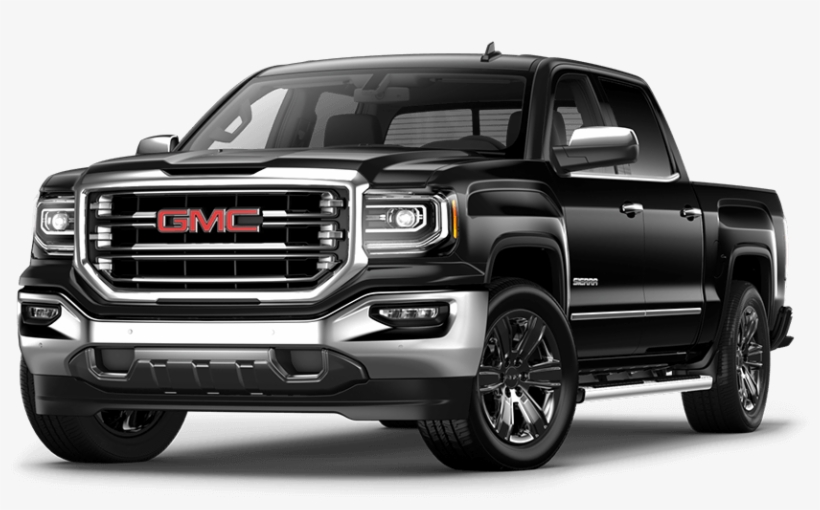 2018 Gmc Sierra 1500 Slt Pickup Truck In Black - 2018 Gmc Sierra, transparent png