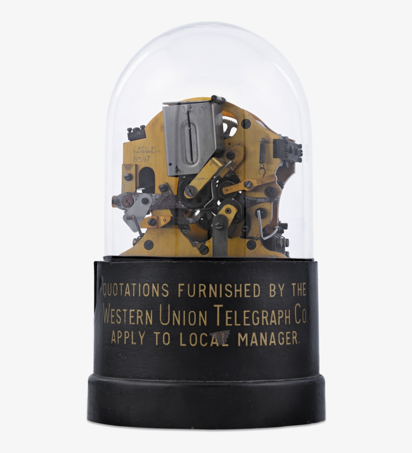 Western Union Self-winding Stock Ticker - Memorial, transparent png