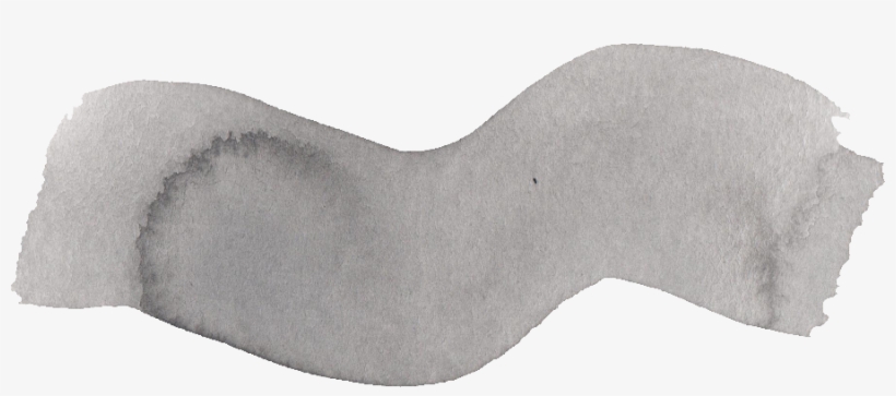 Free Download - Gray Watercolor Stroke Transparent Background, transparent png