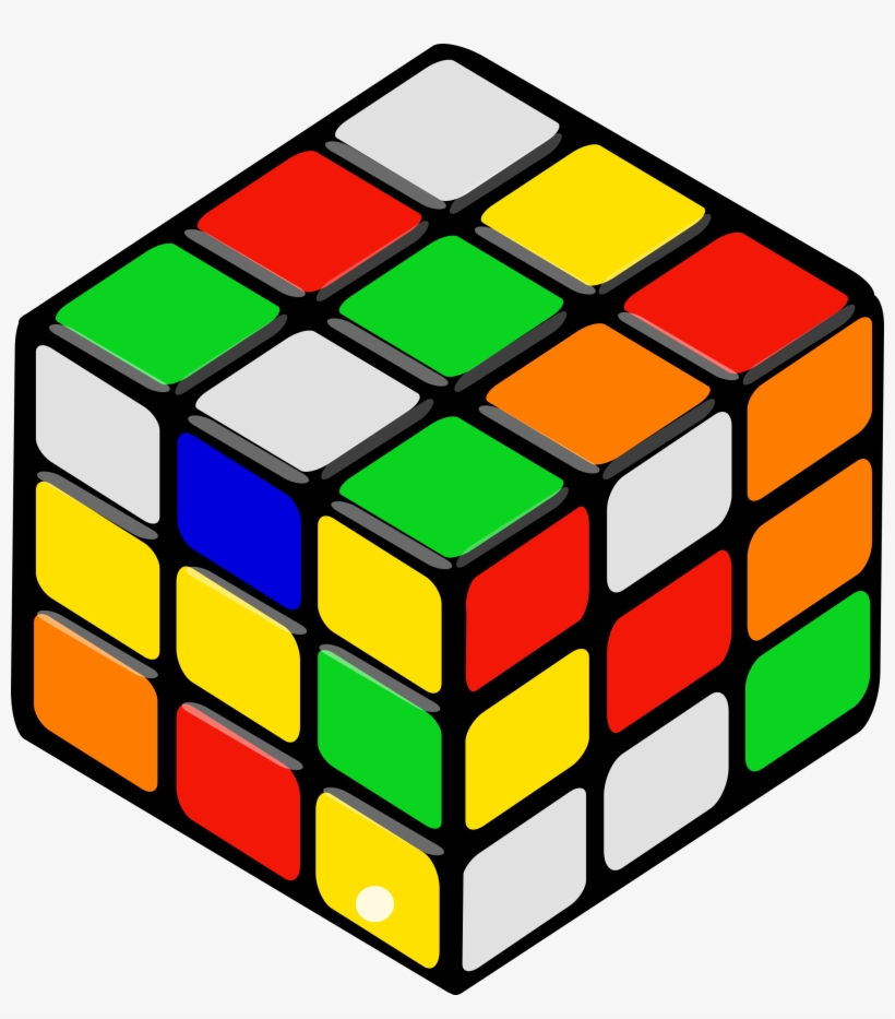 Big Image - Rubik Clipart, transparent png
