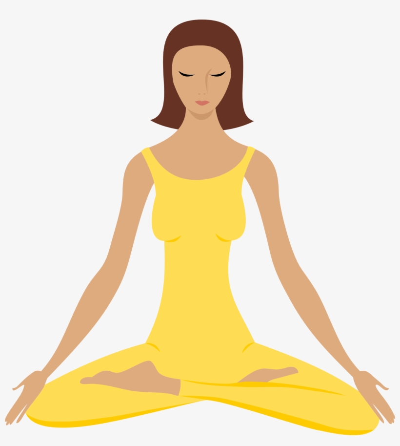 Logo Yoga Meditation, Yoga Silouhette, Yoga Girl, Yoga - Meditate Clip Art, transparent png