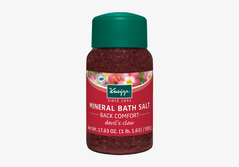 Devil's Claw Mineral Bath Salt - Kneipp Devil's Claw Mineral Bath Salt - “back Comfort”, transparent png