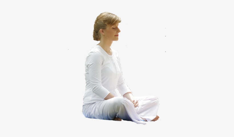 Girl-meditating - Meditation, transparent png