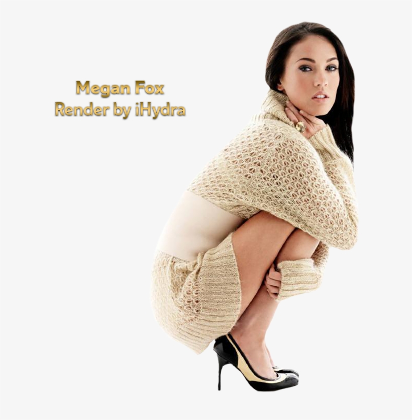 Megan Fox Render Cut Out - Weird Habits Of Celebrities, transparent png