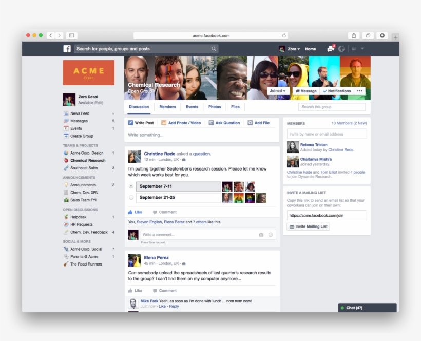 Facebook Says Its Workplace App Should Be Out This Facebook At Work