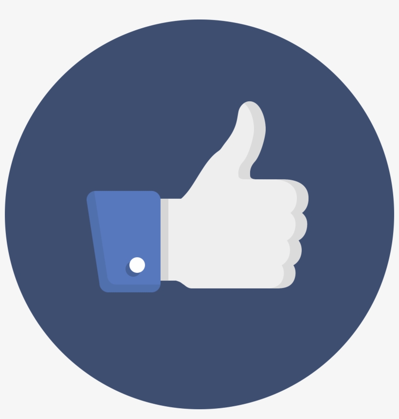 Like Us - Facebook Like Icon Png, transparent png