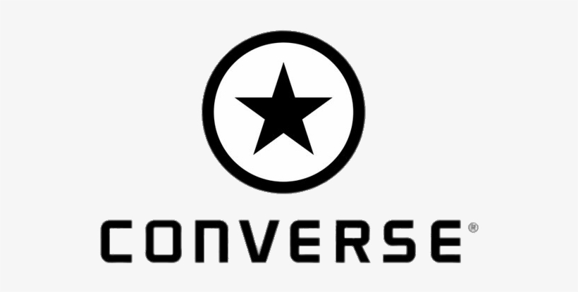 Converse Logo - Converse All Star High Top Chuck Taylor Navy Shoes, transparent png