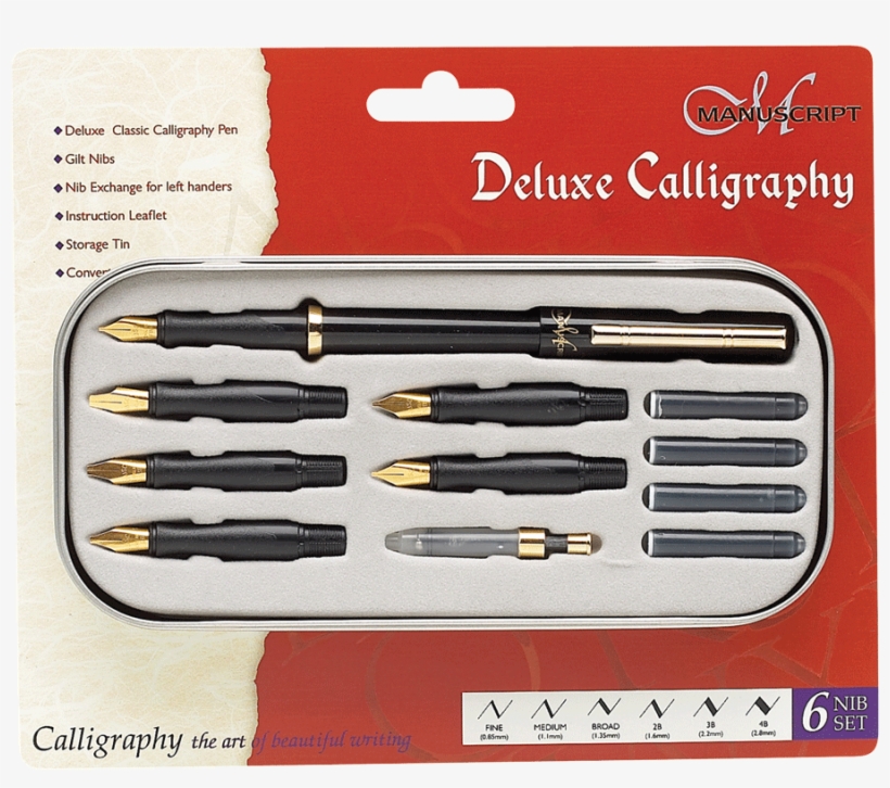 Manuscript Deluxe Calligraphy Set - Calligraphy Set, transparent png
