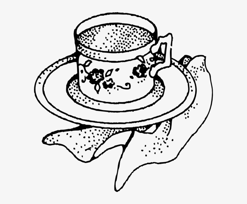 How To Set Use Cup Of Tea Svg Vector, transparent png