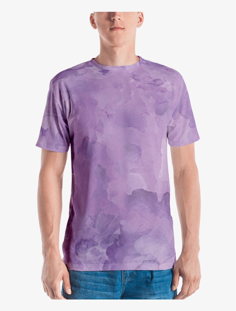 Wisteria Watercolor T Shirt T Shirt Zazuze - T-shirt, transparent png