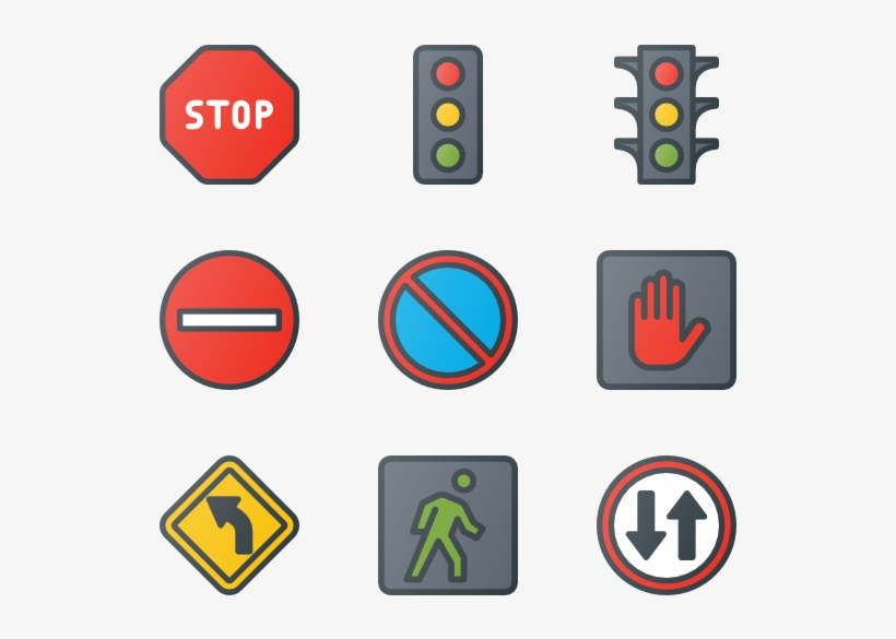 Traffic & Road Signs - Sign, transparent png