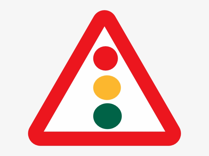 Traffic Sign Clipart - Warning Sign Png, transparent png