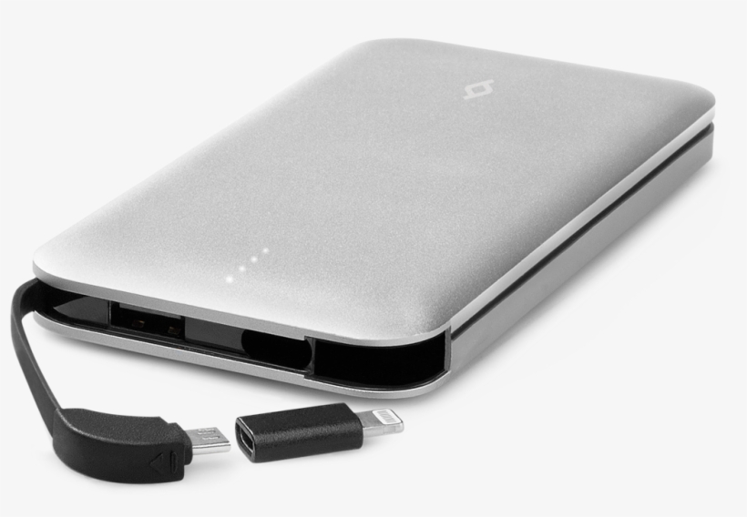 Powerbank Ttec Alumislim, transparent png