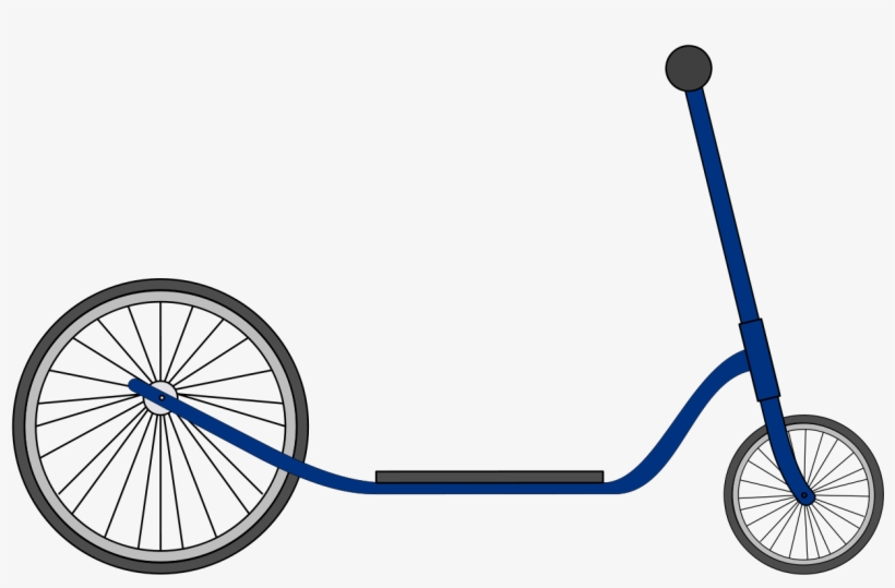 Eccentric Hub Scooter, transparent png