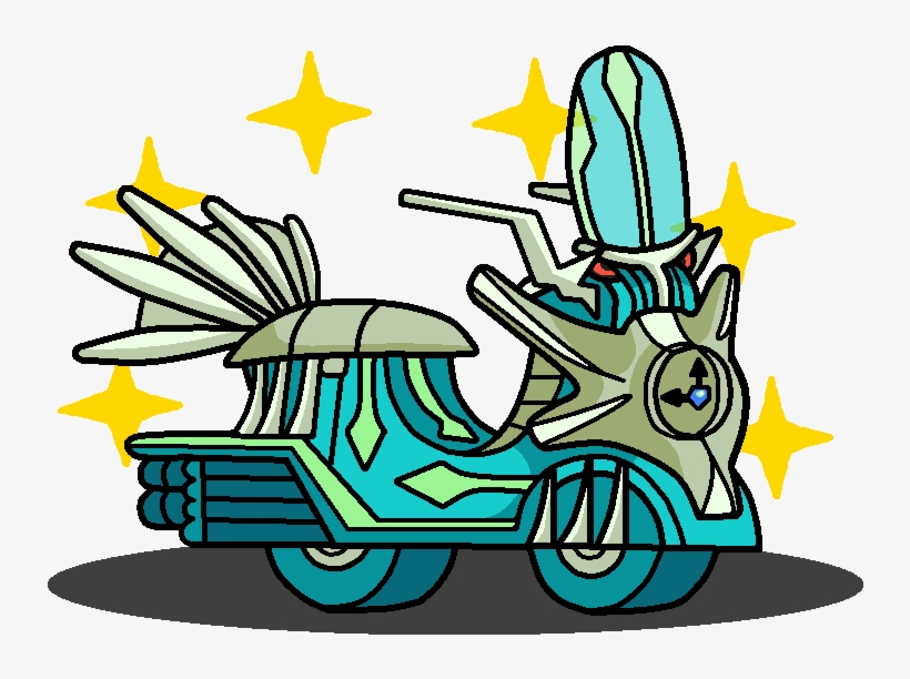 Shiny Dialga Time Scooter By Shawarmachine - Shiny Dialga, transparent png