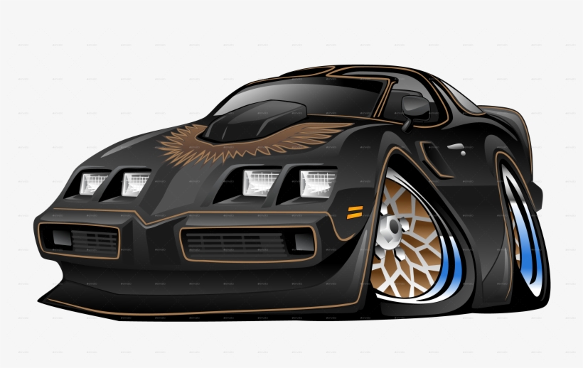 Muscle Car Png - Muscle Car Cartoon, transparent png
