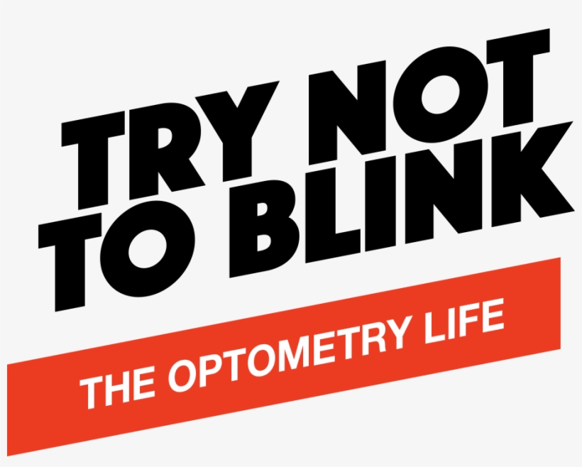 Try Not To Blink Logo Rounded - Graphic Design, transparent png