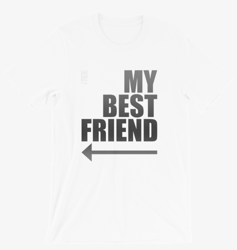 My Best Friend Arrow Left Unisex Short Sleeve Jersey - Vice T Shirt, transparent png