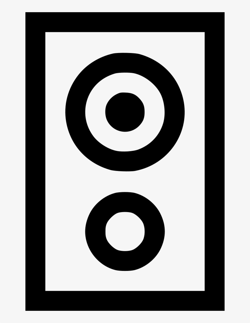 Speakers Music Electronic Device Peripheral Woofer - Circle, transparent png