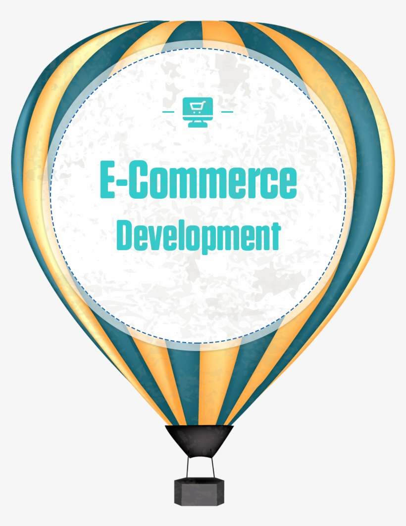Ecommerce Development - Hot Air Balloon, transparent png