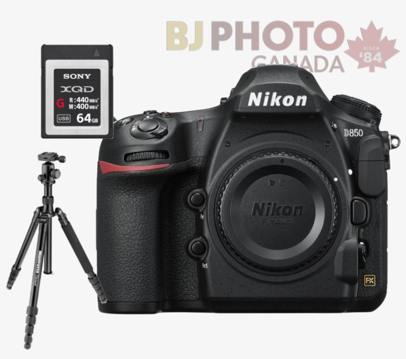 Nikon D850 - Digital Slr, transparent png
