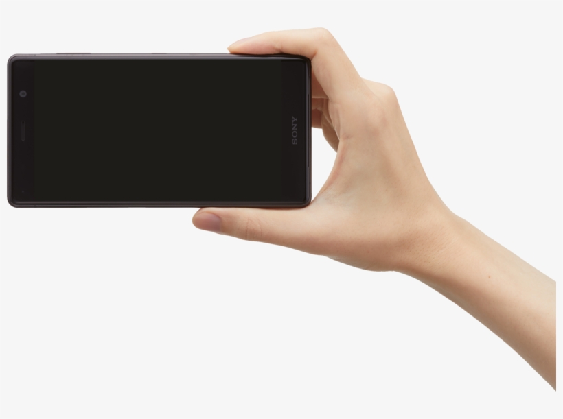 Phone In Hand Png, Download Png Image With Transparent - Sony Xperia Xz2 Premium, transparent png