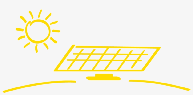 Our Solar Panels, Made Possible By Funds From Green, transparent png