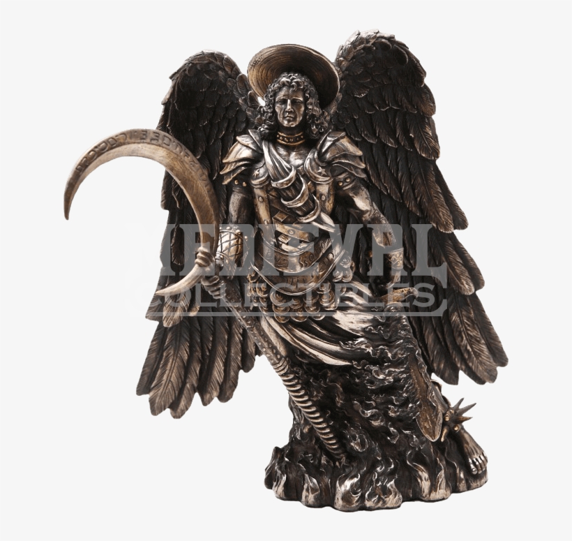 Archangel Gabriel Statue, transparent png