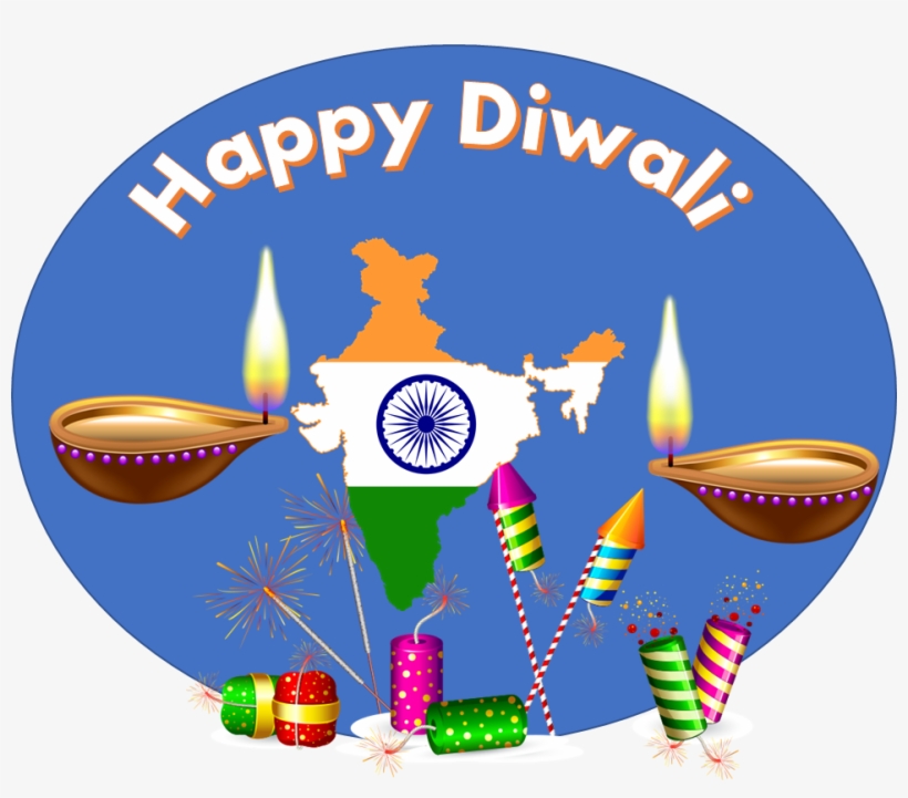 Happy Diwali Mantra - High Resolution Indian Flag, transparent png